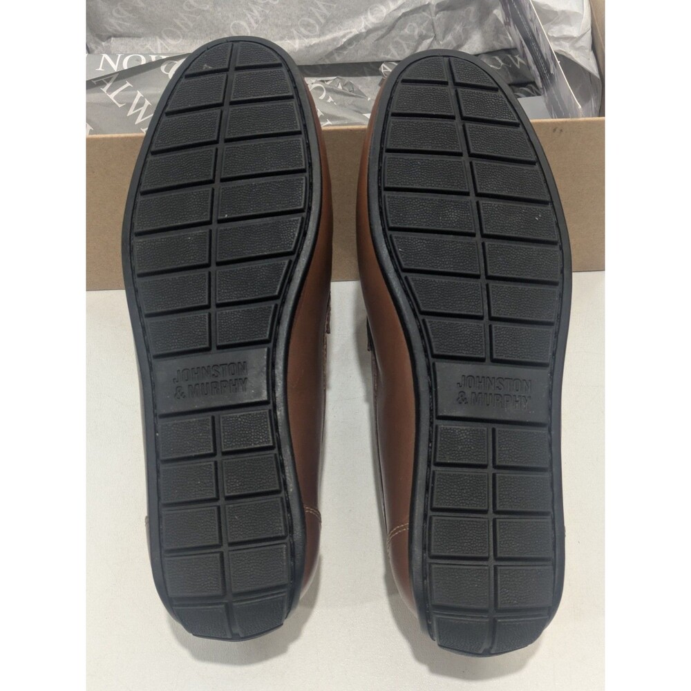 Johnston & Murphy Beck Loafers Tan Full Grain Leather Men’s 8.5 M - Picture 9 of 12